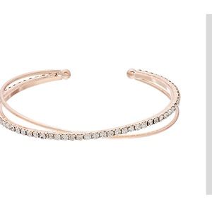 LC Lauren Conrad Pave Cuff Bracelet